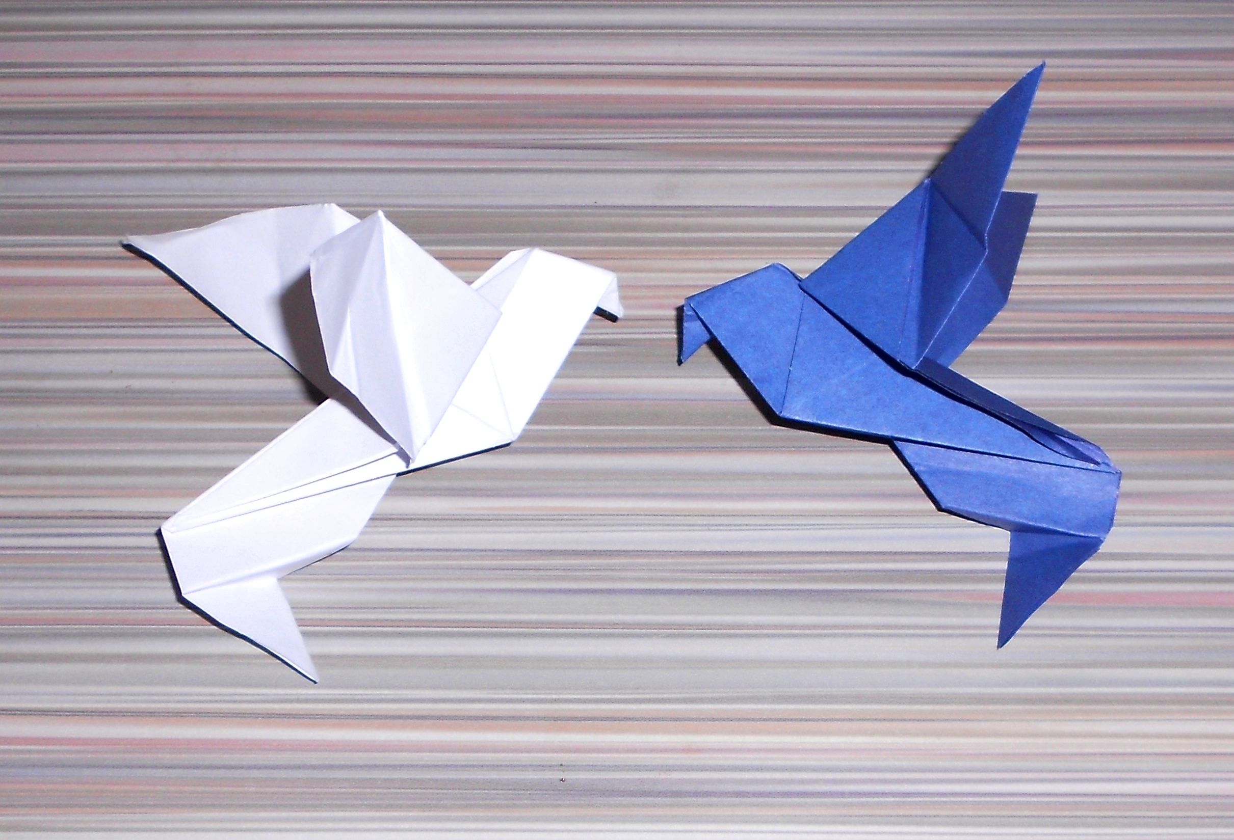 Как сделать голубя оригами: пошаговые схемы