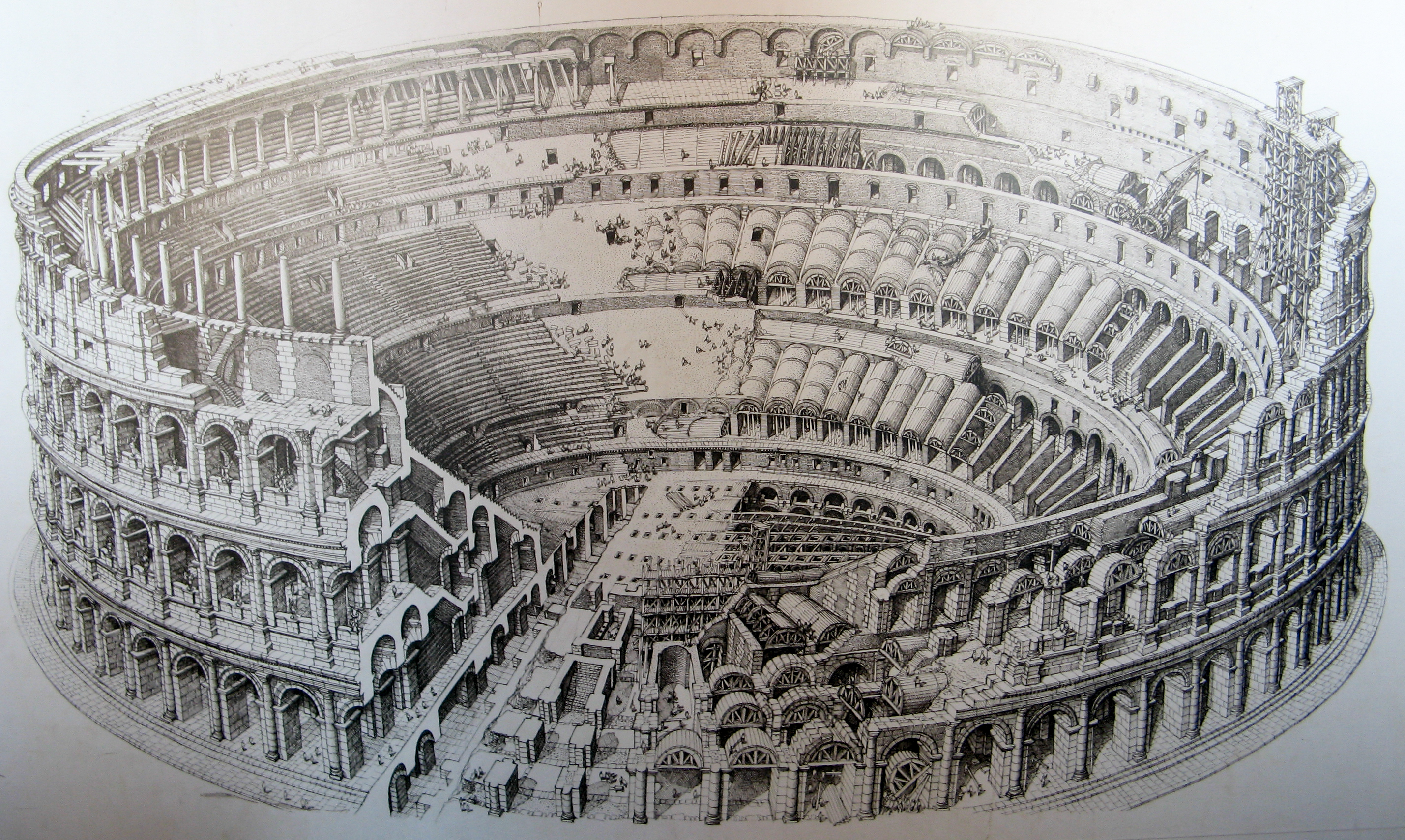 Римский Колизей реконструкция