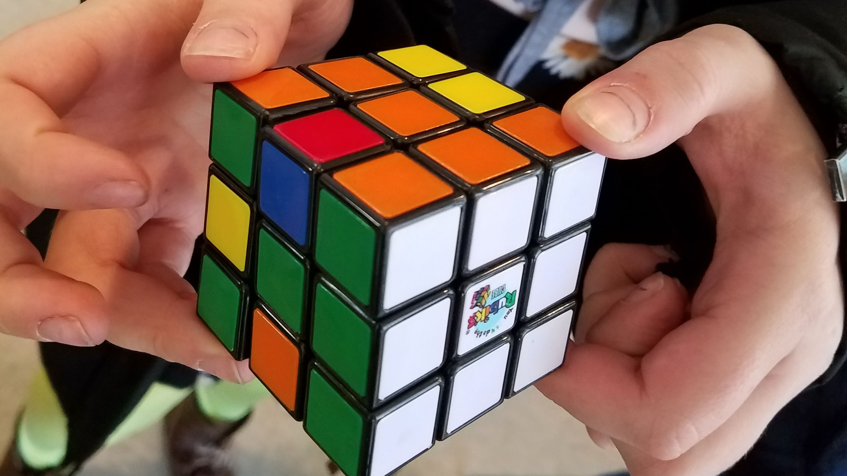 Настоящий кубик Рубика