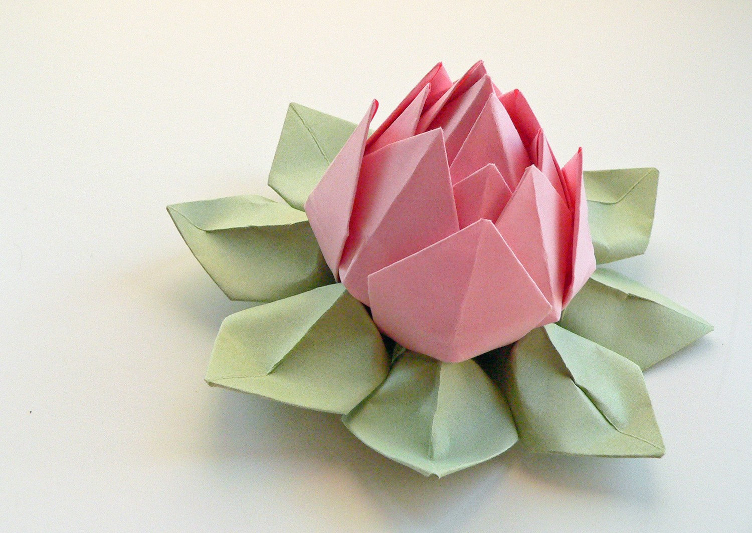 Лотос оригами мастер класс