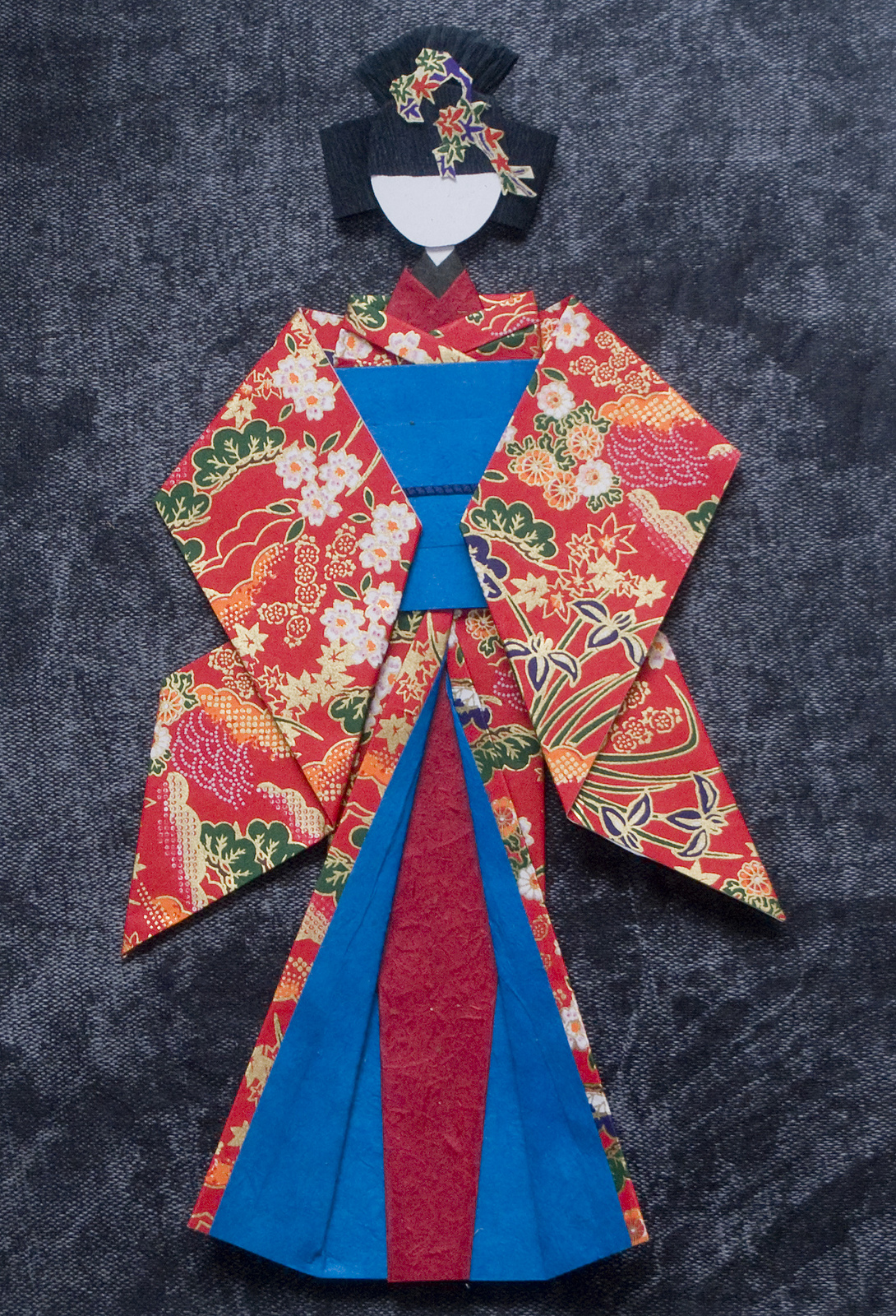 Бумажное кимоно