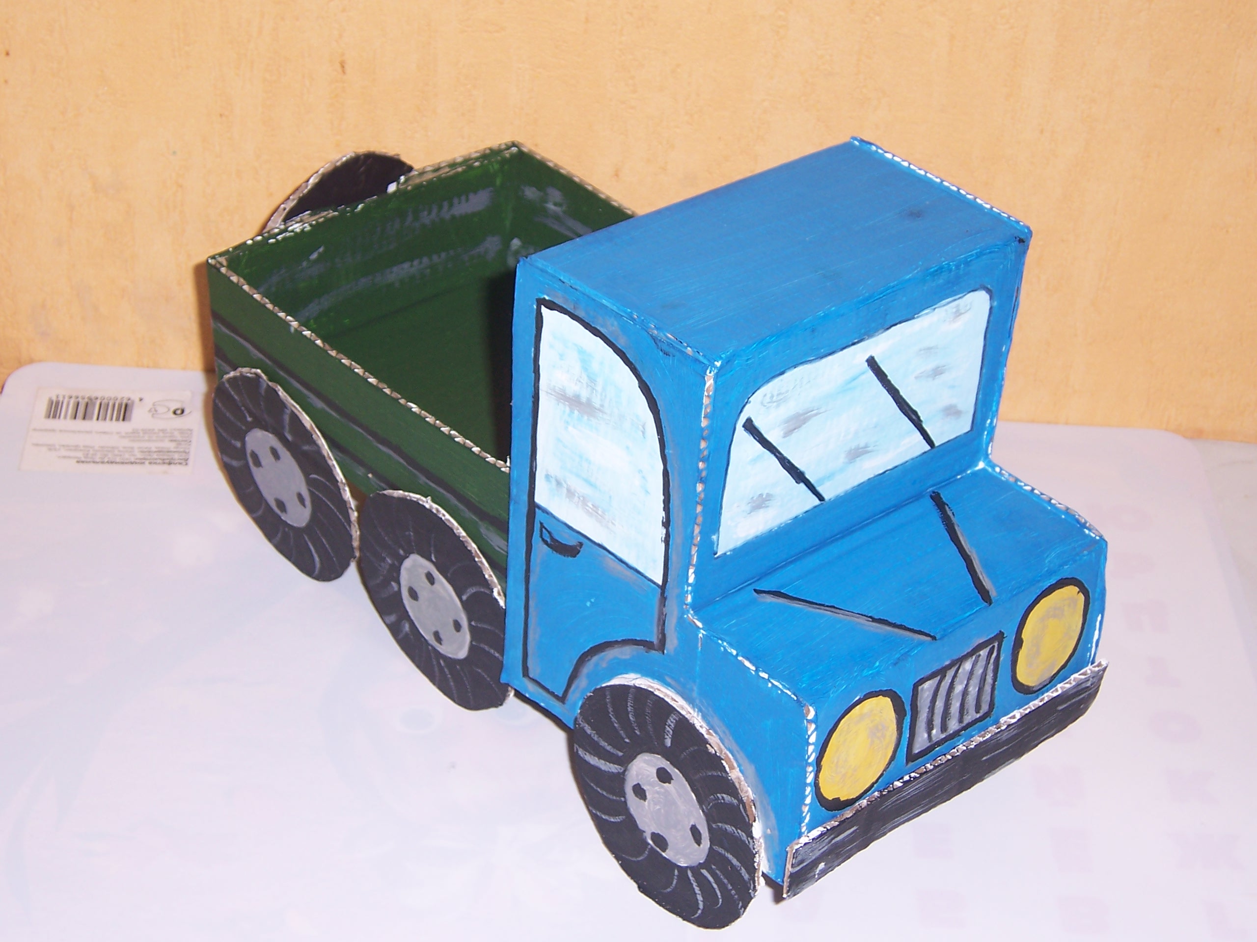 Оригами трактор (44 фото)