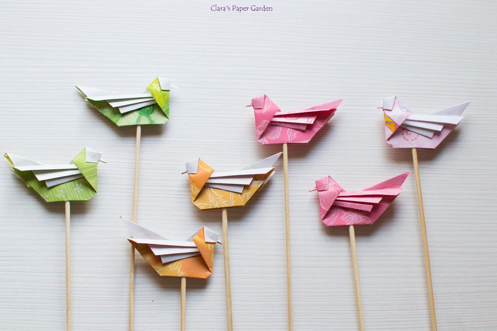 Оригами Весна для детей