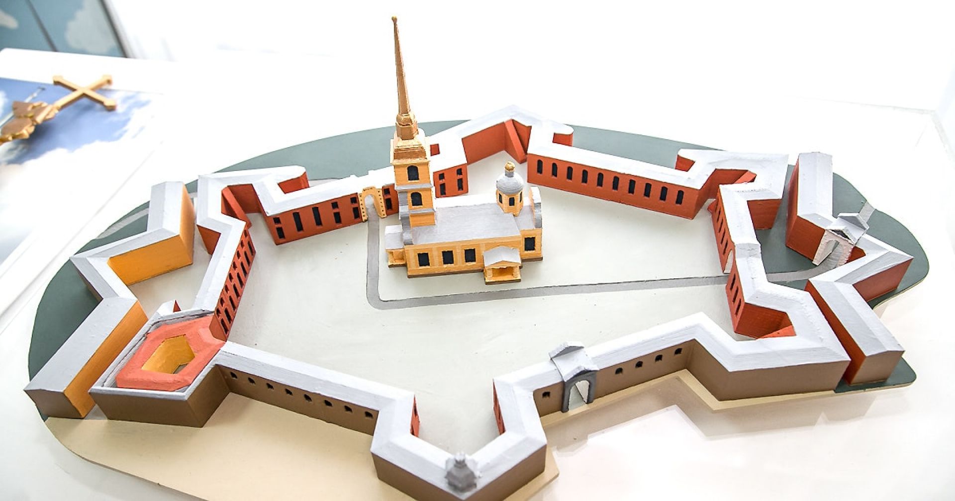 Петропавловская крепость модель