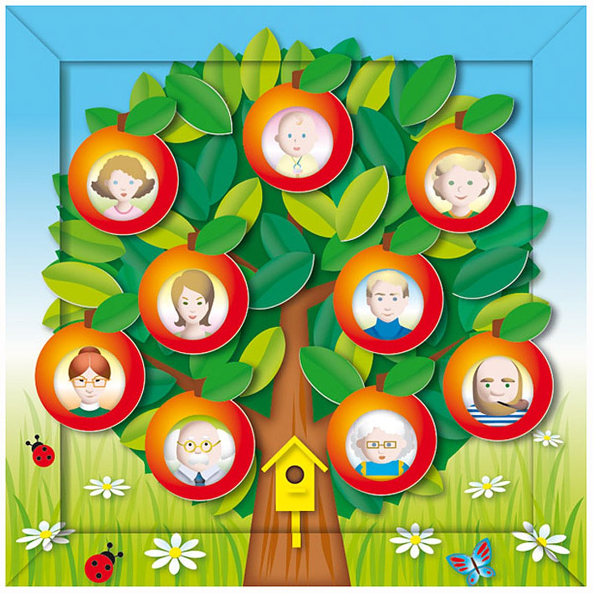 Дерево семьи в детский сад