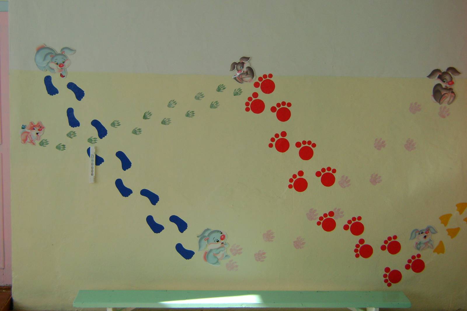 Украшение стен в детском саду старшая группа