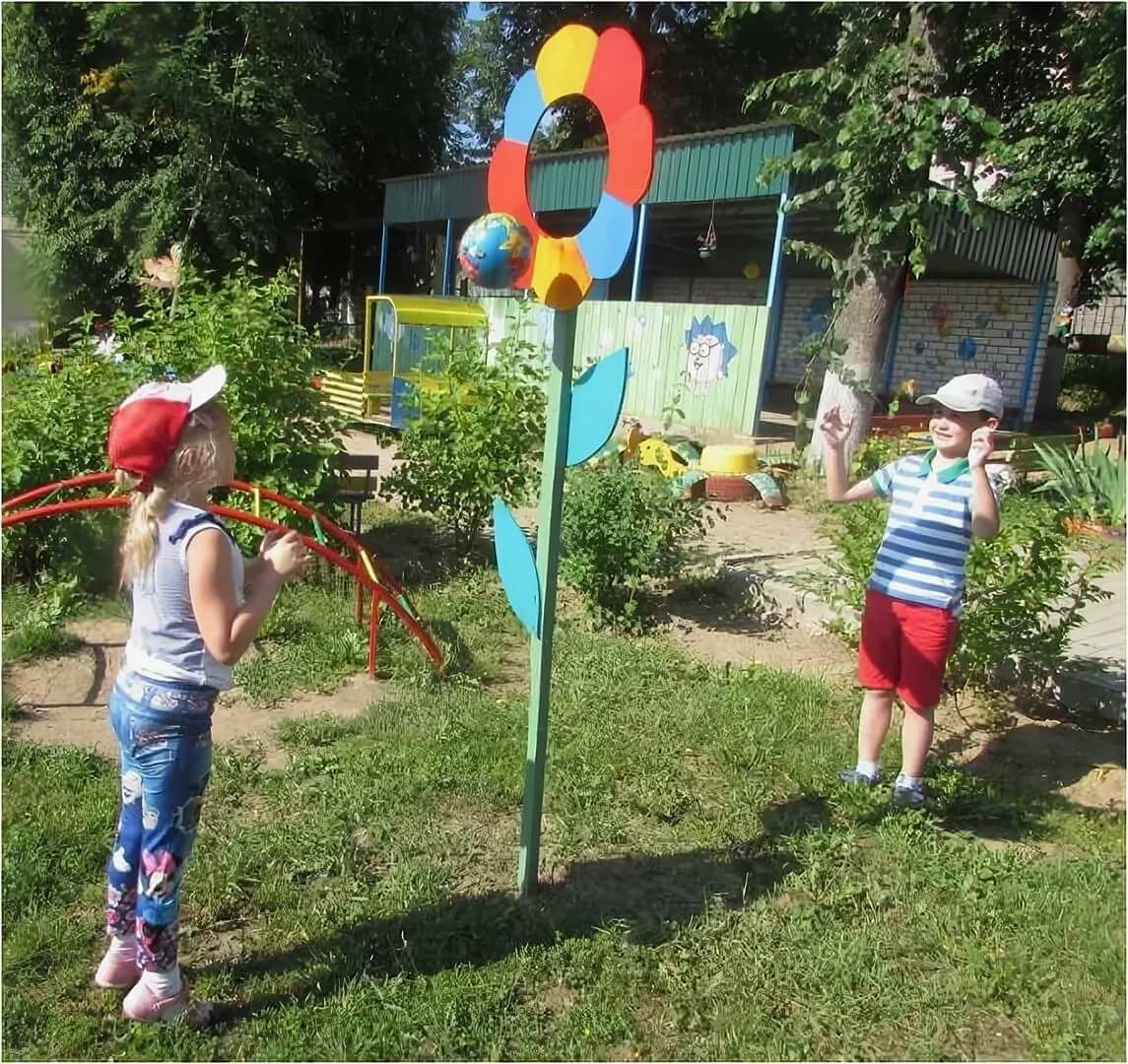 Как Украсить Участок В Детском Саду Летом