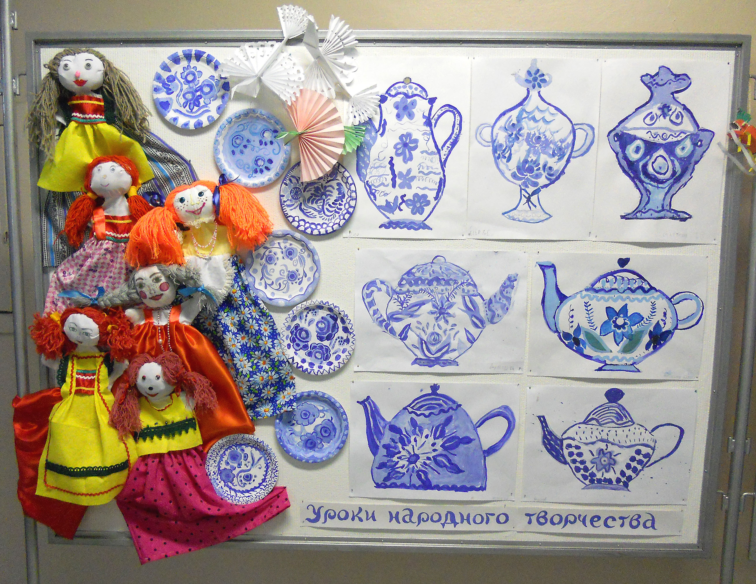 Выставка народного промысла в детском саду
