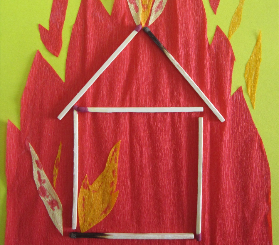 Поделки на тему пожарная безопасность: проекты интересных и простых изделий в садик и школу