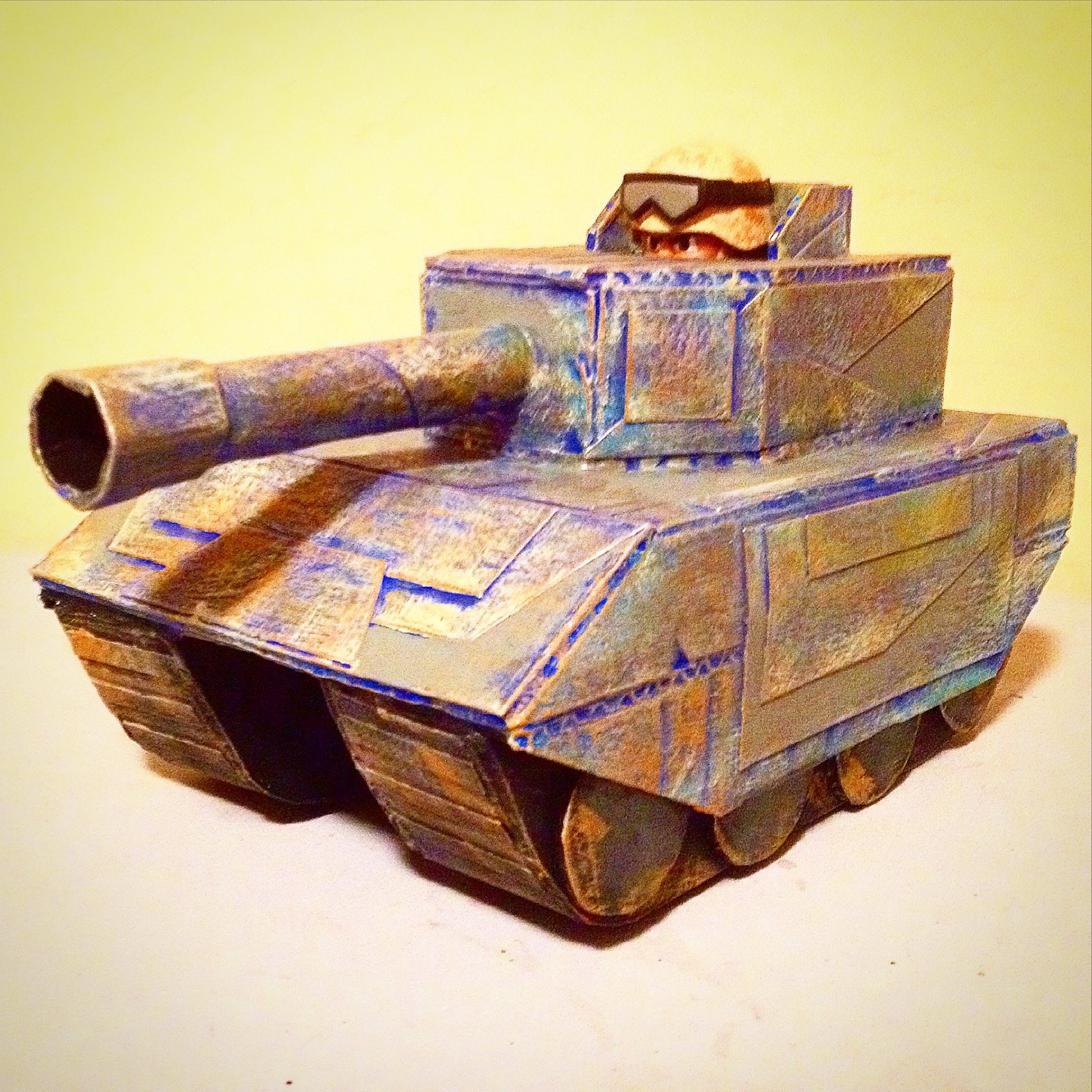Papercraft танк
