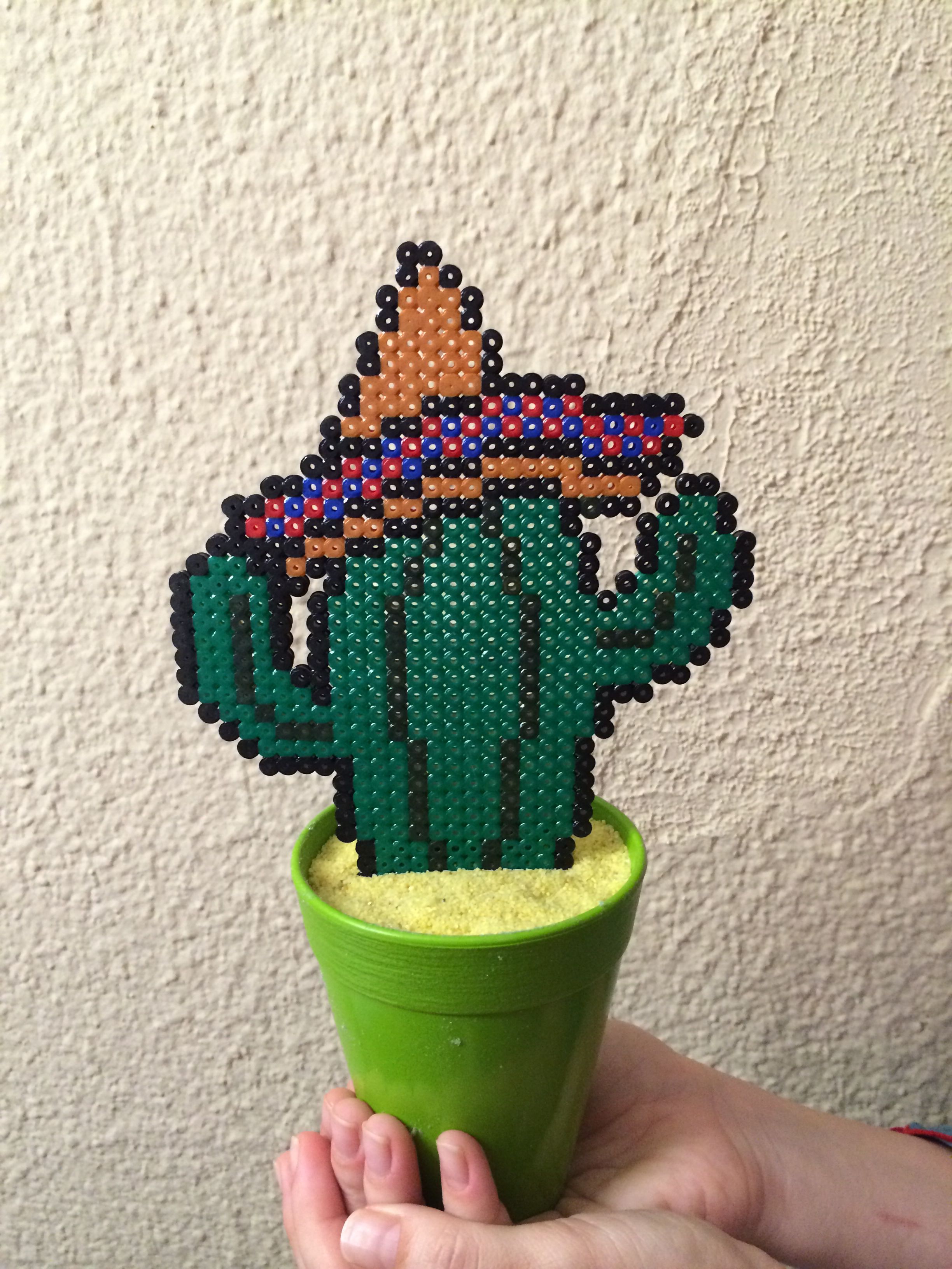 Perler Beads Mini Cactus