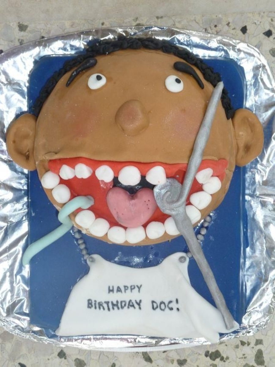 Торт стоматологу на день рождения