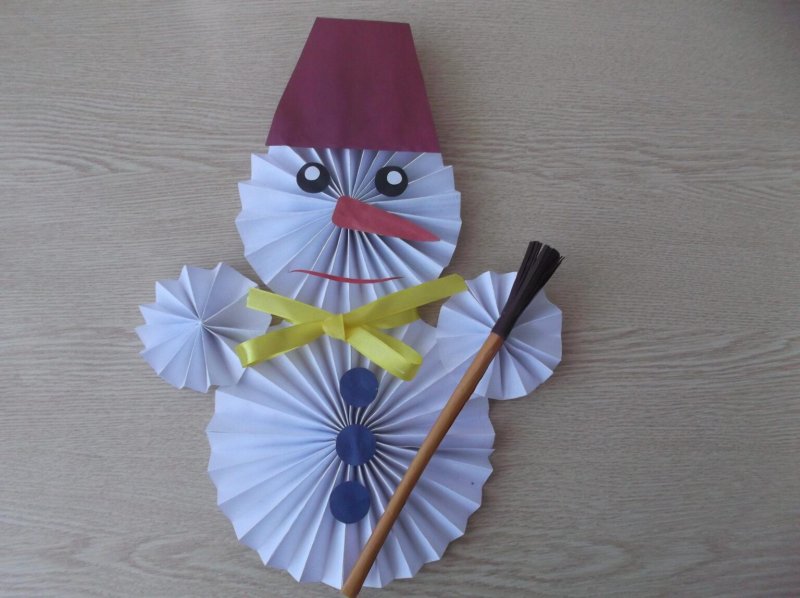 Новогоднее оригами для детей начальной школы