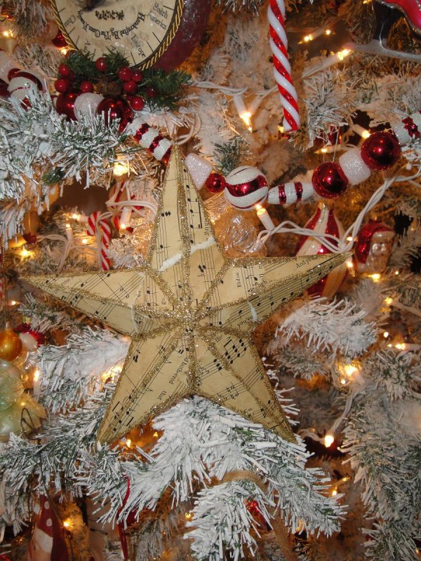Рождественская звезда на елку