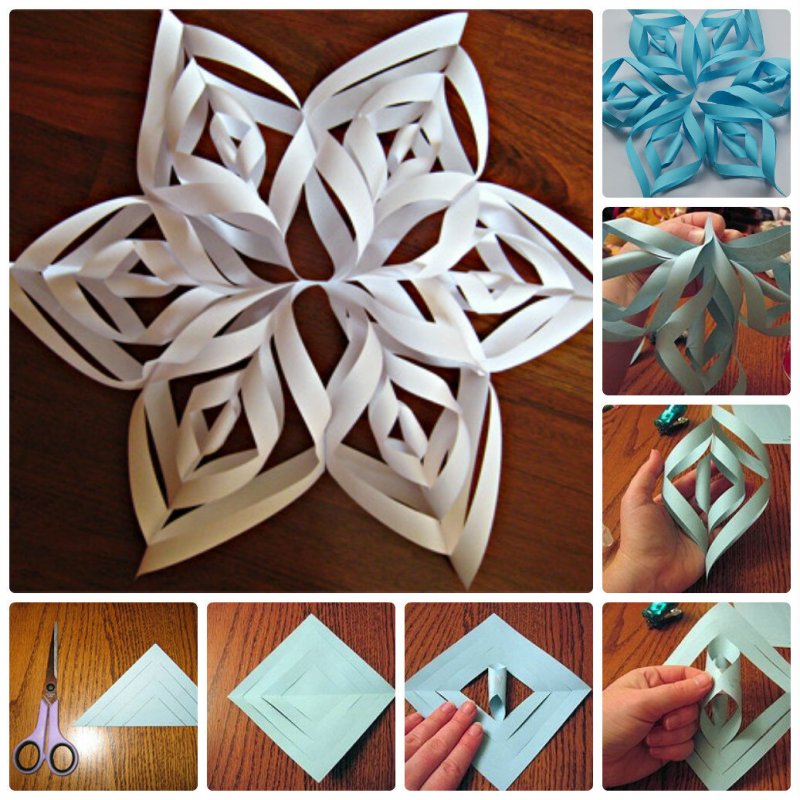 Новогодние поделки оригами