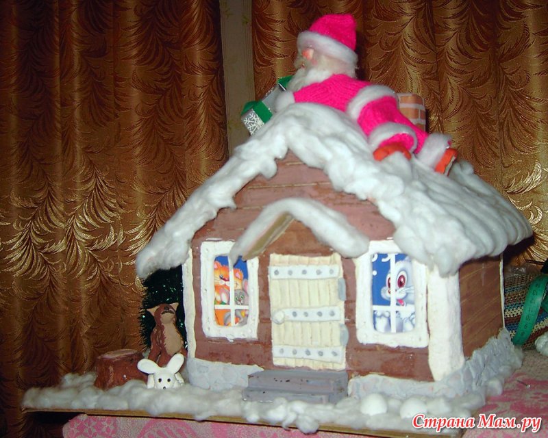 Домик Деда Мороза для детского сада
