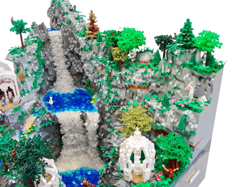 Лего Средиземье ландшафт