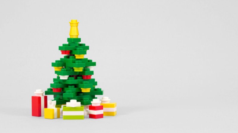 Лего елка новый год