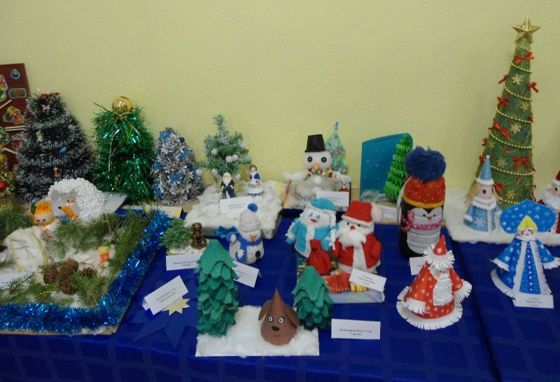 Выставка новогоднее чудо в детском саду