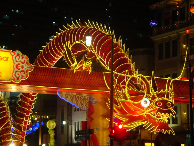 Китайский новый год в Сингапуре