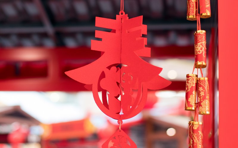 Новогодние поделки в китайском стиле