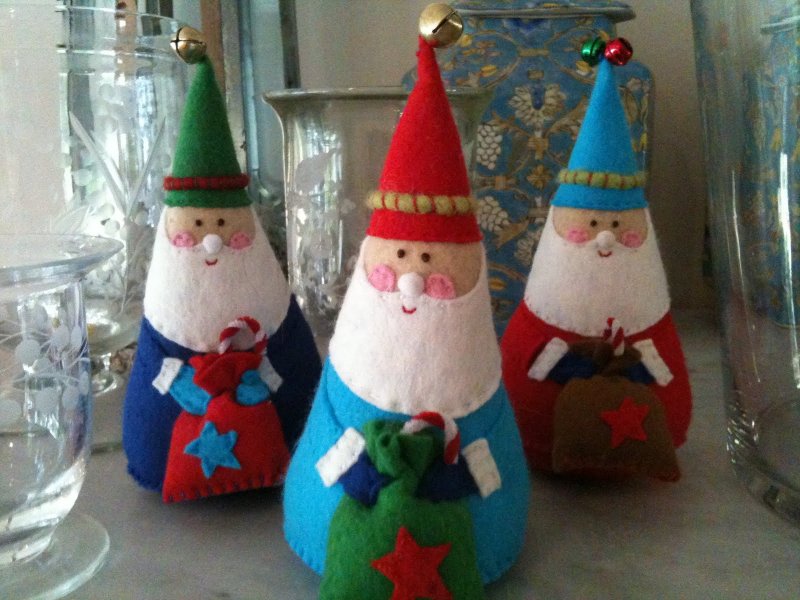 Рождественские игрушки на елку своими руками