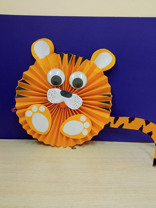 Поделки на день тигра для детского сада