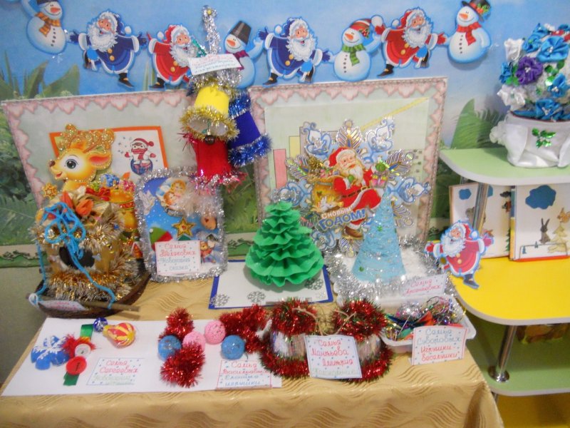 Мини музей новогодней игрушки в детском саду