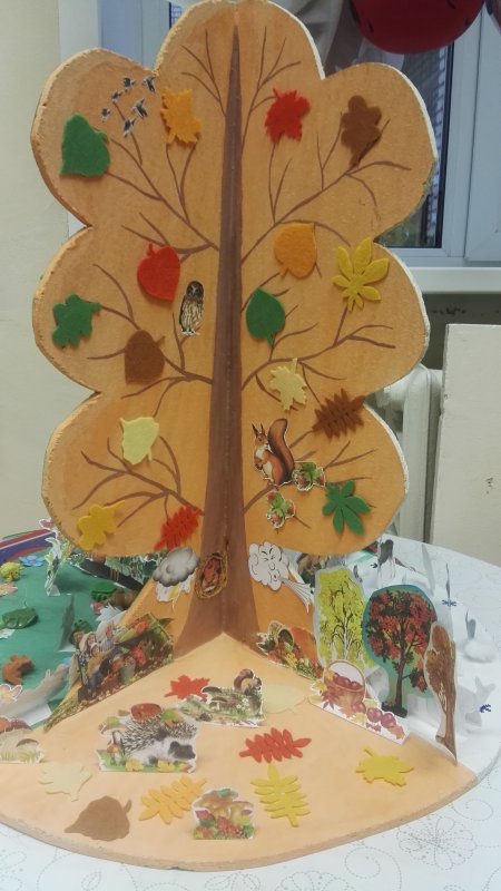 Поделка дерево для дошкольников