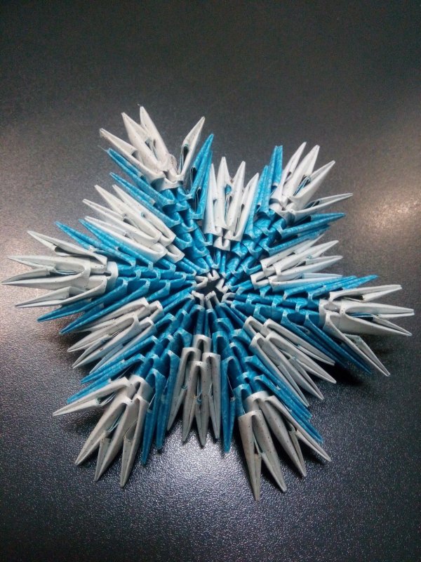 Оригами Снежинка