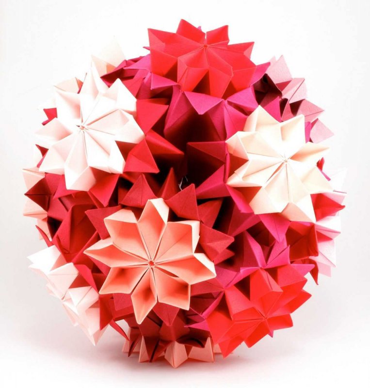 Модульное оригами кусудами