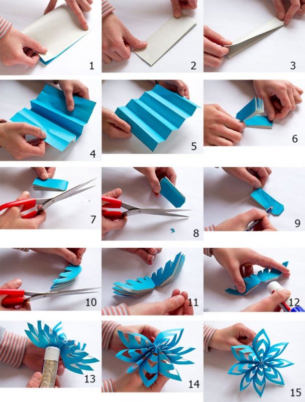 Новогодние игрушки своими руками из бумаги