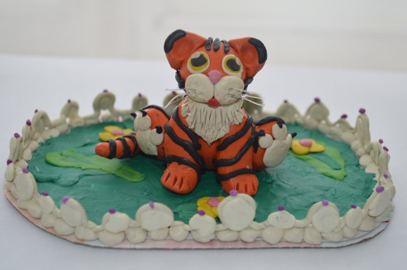 Поделка тигр в детский сад