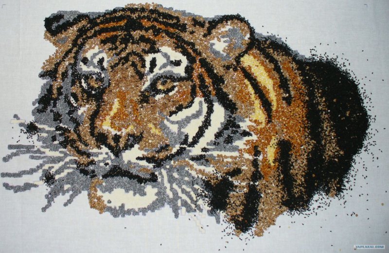 Тигр полимерная глина