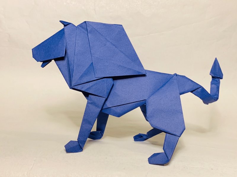 Оригами Лев