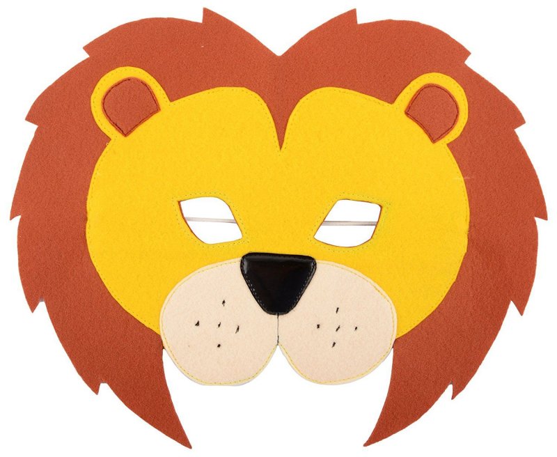 Бумажная маска Льва