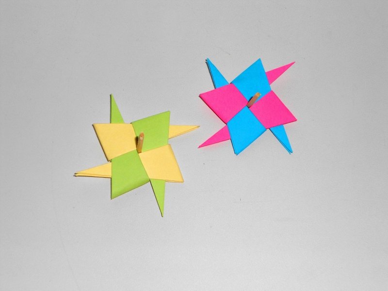 Оригами спиннер