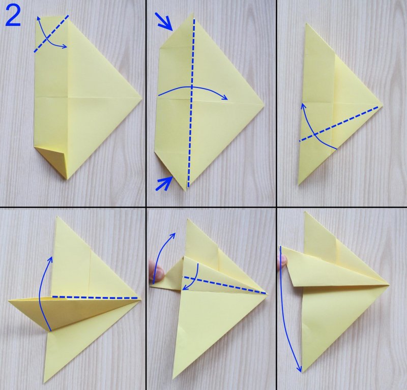 Оригами из квадратного листа