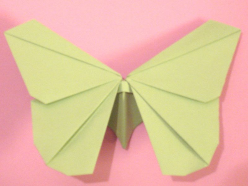 Японские бабочки оригами