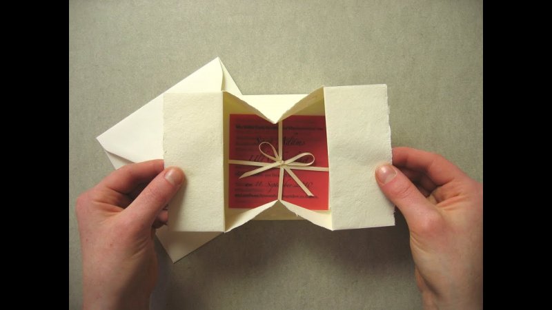 Оригами коробочка Раскрывающаяся