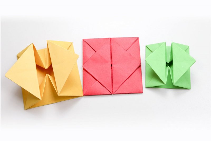 Оригами конверт из бумаги