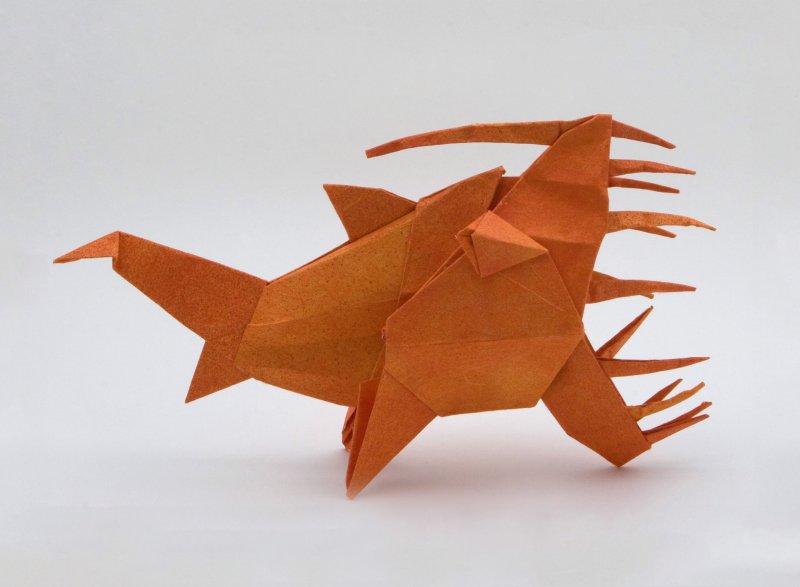 Оригами рыба