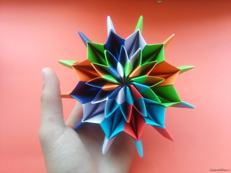 Оригами фейерверк