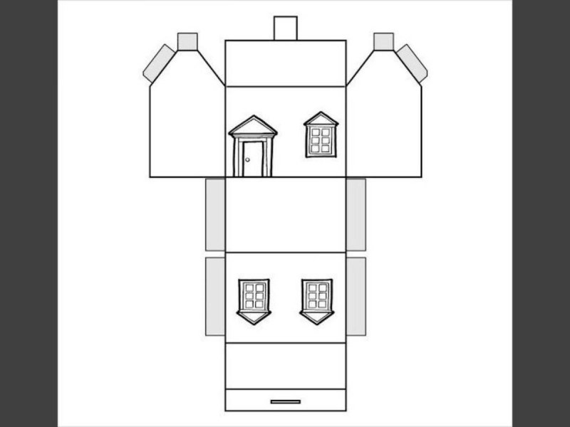 Майнкрафт схемы домов из бумаги