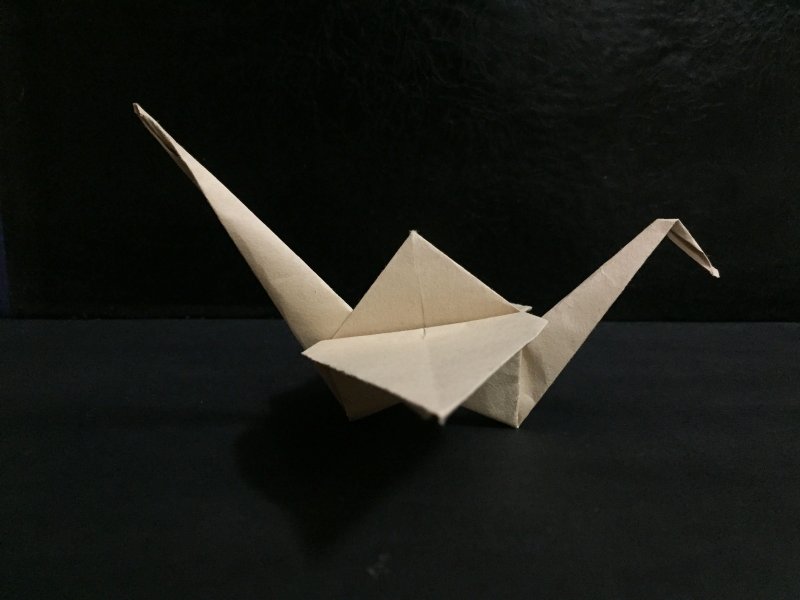 Оригами Журавлик