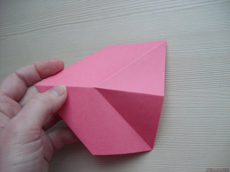 Оригами квадрат трансформер