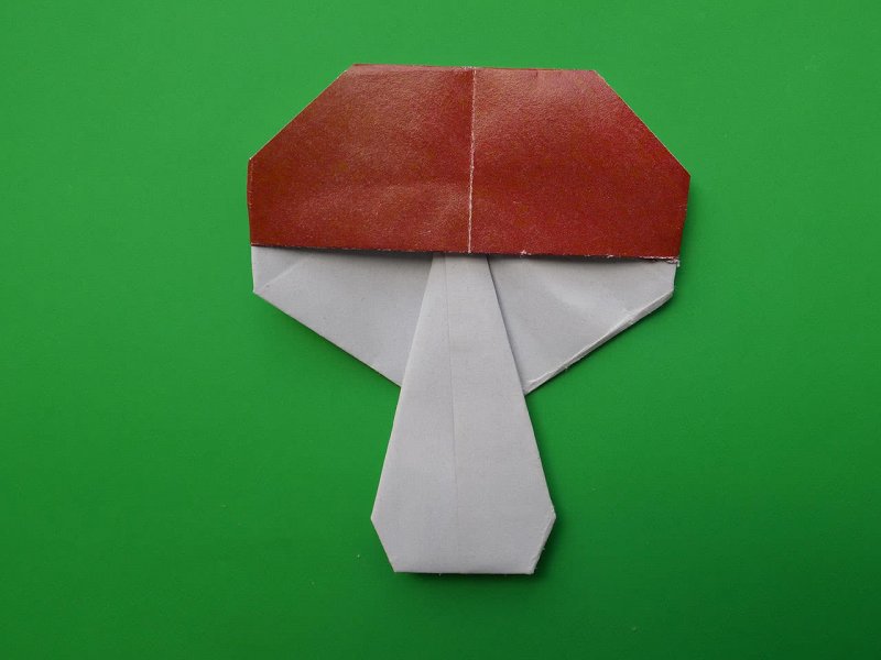Грибы поделки оригами