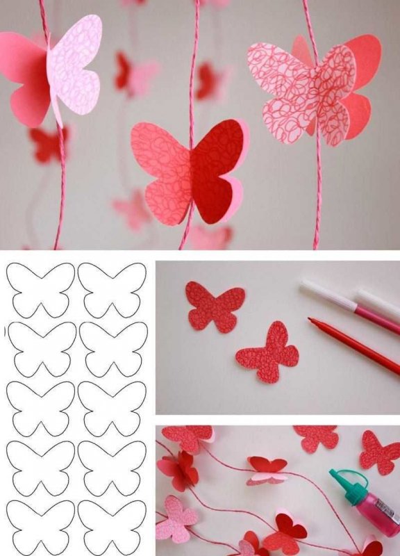 Оригами из бумаги для начинающих бабочка