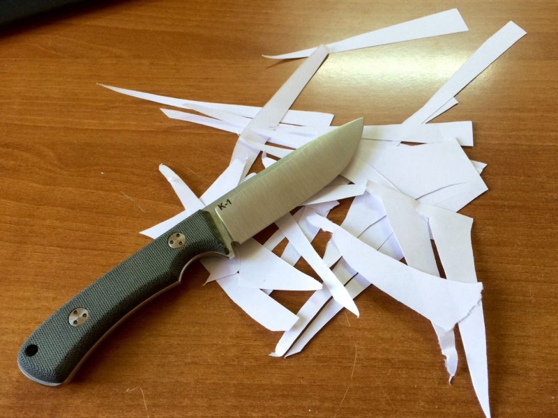 Нож из бумаги