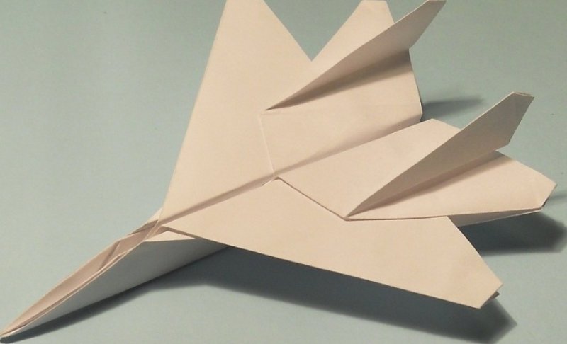 Оригами истребитель f15